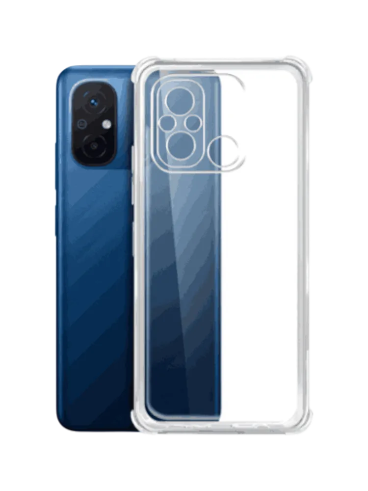 Чехол накладка Borasco Bumper Case для Xiaomi Redmi 12C прозрачный