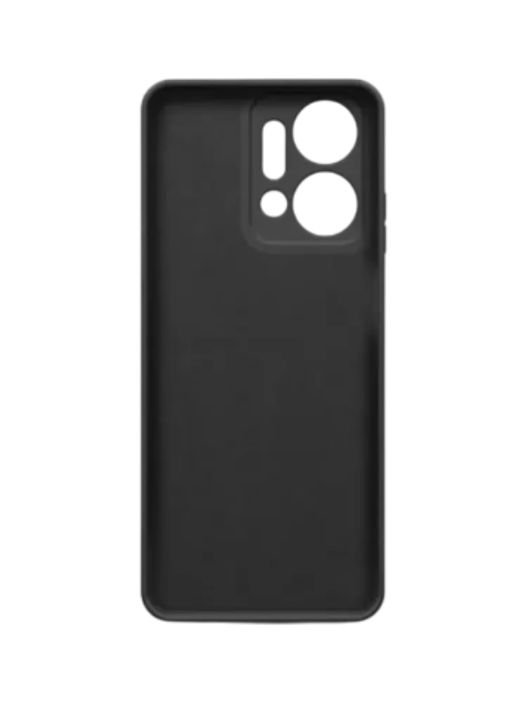 Чехол накладка Borasco Microfiber Case для Honor X7a черный