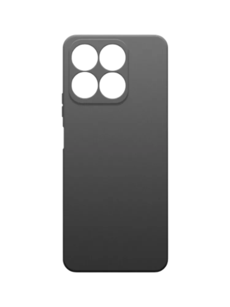 Чехол накладка Borasco Microfiber Case для Honor X8a черный
