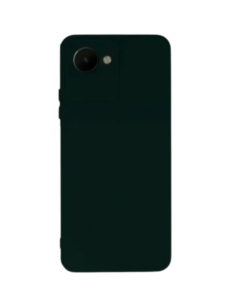 Чехол накладка Borasco Microfiber Case для Realme C30/ c30s зеленый опал