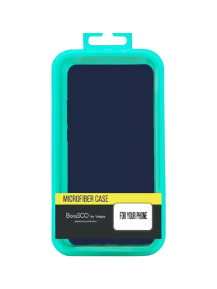 Чехол накладка Borasco Microfiber Case для Realme C30/ c30s синий