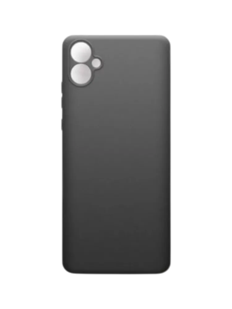 Чехол накладка Borasco Microfiber Case для Samsung Galaxy A04e черный