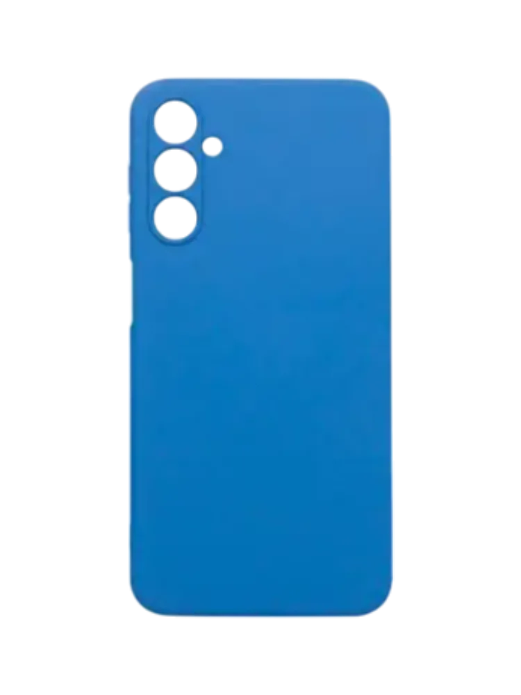 Чехол накладка Borasco Microfiber Case для Samsung Galaxy A24 (4G) синий