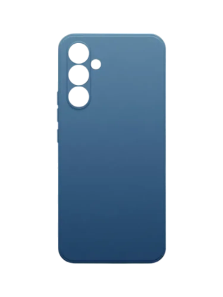 Чехол накладка Borasco Microfiber Case для Samsung Galaxy A54 синий