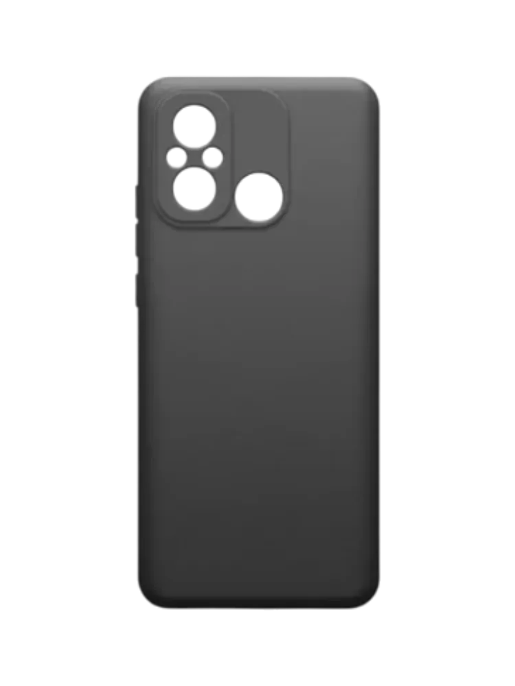 Чехол накладка Borasco Microfiber Case для Xiaomi POCO C55 черный