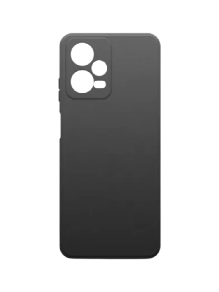 Чехол накладка Borasco Microfiber Case для Xiaomi POCO X5 5G черный
