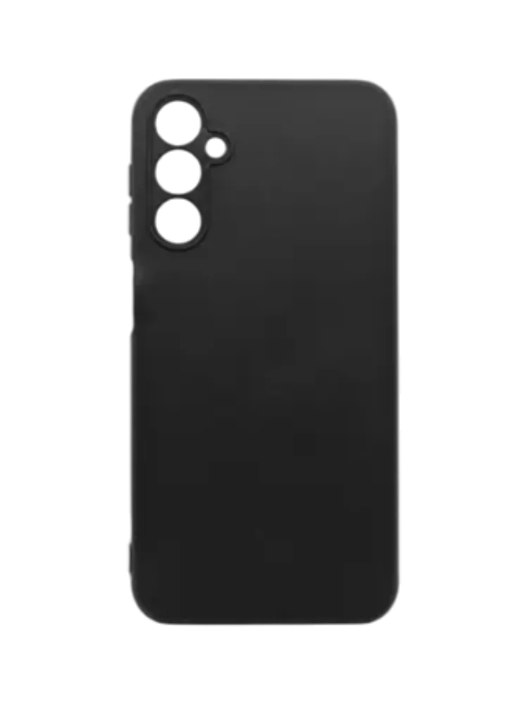 Чехол накладка Borasco Silicone Case матовый для Samsung Galaxy A34 черный