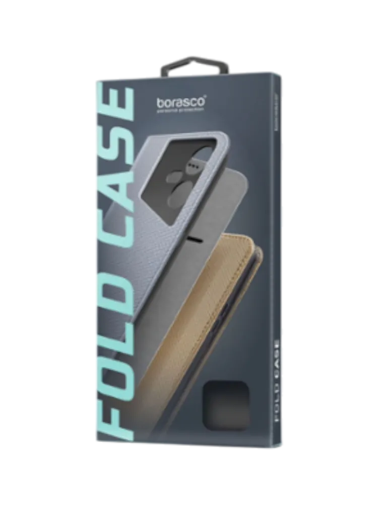 Чехол книжка Borasco Fold Case для Samsung Galaxy A05 черный