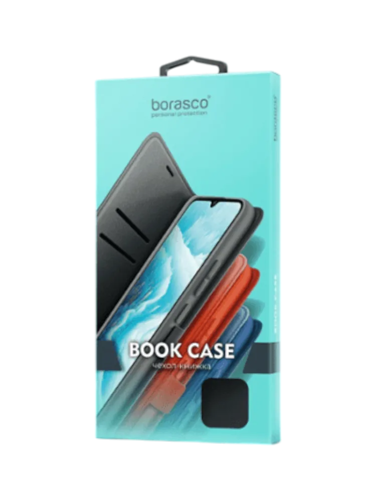 Чехол книжка Borasco Book Case для Honor X7b черный