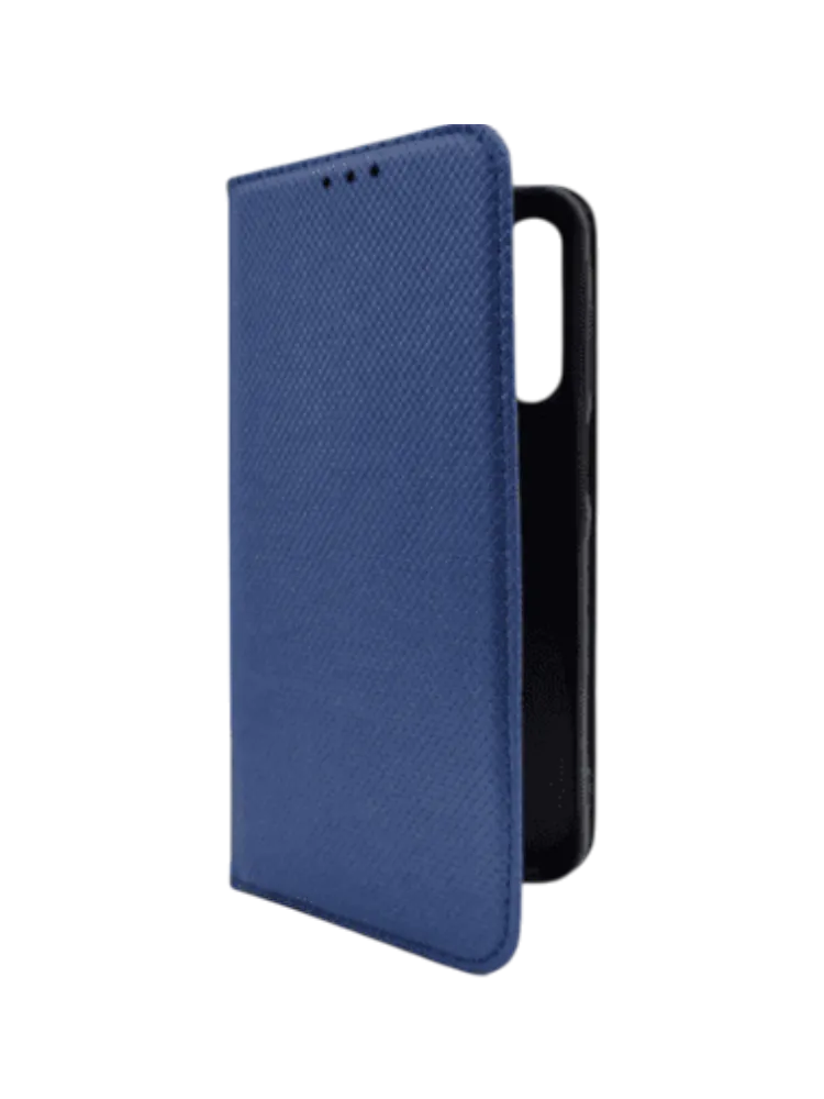 Чехол книжка Borasco Fold Case для Xiaomi Redmi Note 13 4G синий