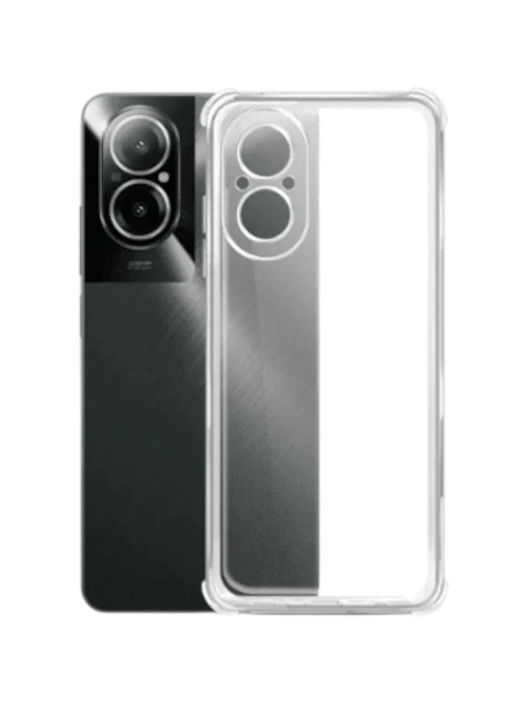 Чехол накладка Borasco Bumper Case для Realme C67 4G прозрачный