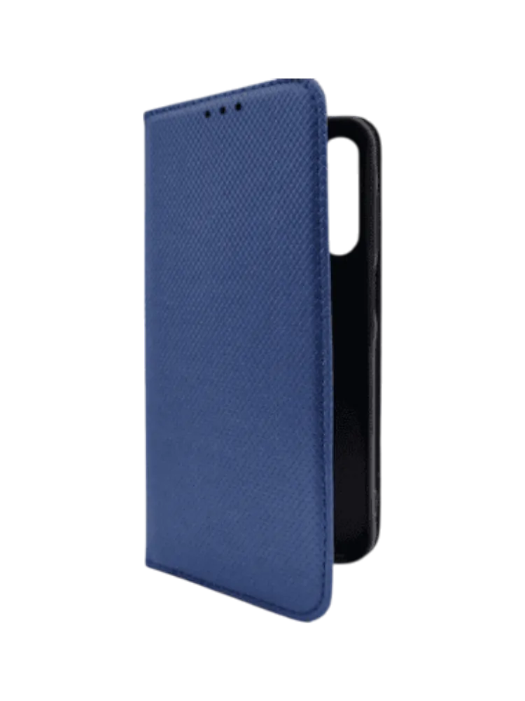 Чехол книжка Borasco Fold Case для Samsung Galaxy A55 синий