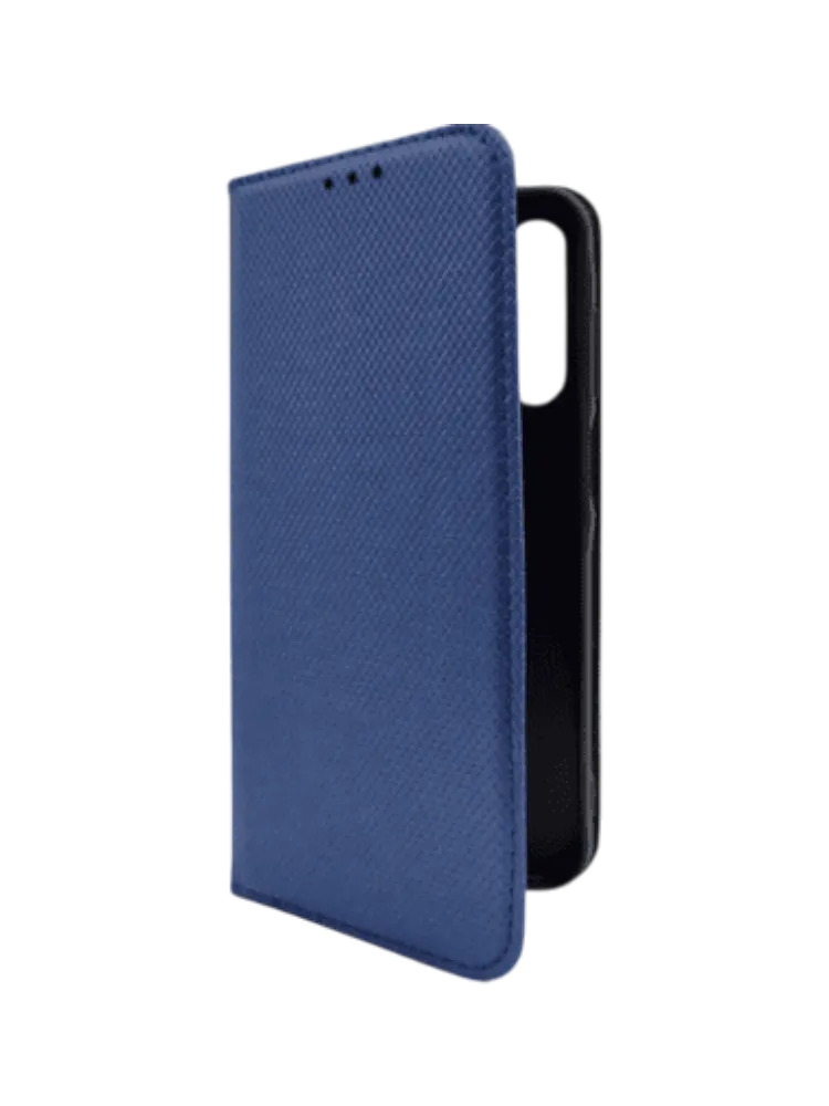 Чехол книжка Borasco Fold Case для Samsung Galaxy A35 синий
