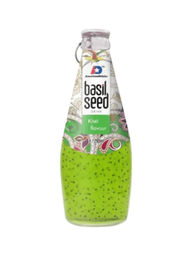 Нектар American Drink Basil Seed Киви с семенами базилика 290 мл 