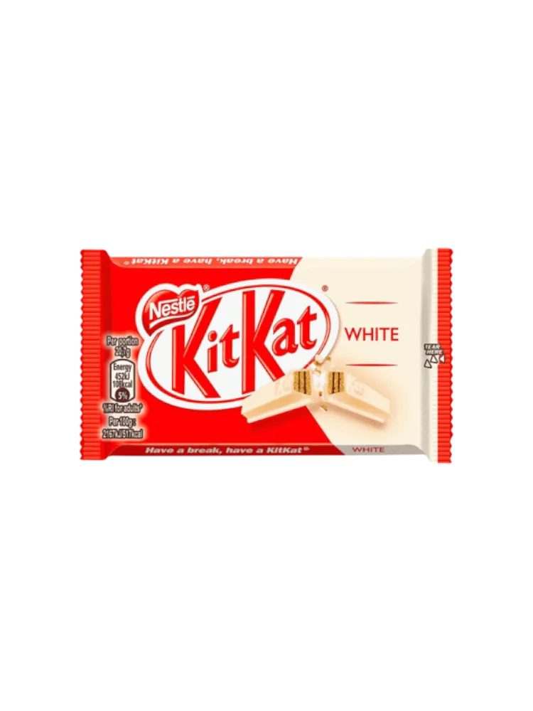 Шоколадный батончик Kit Kat 4 finger White 41.5 гр.