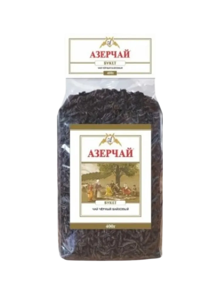 ЧАЙ AZERCAY 400Г ЧЕРНЫЙ БАЙХ БУХЕТ(15)