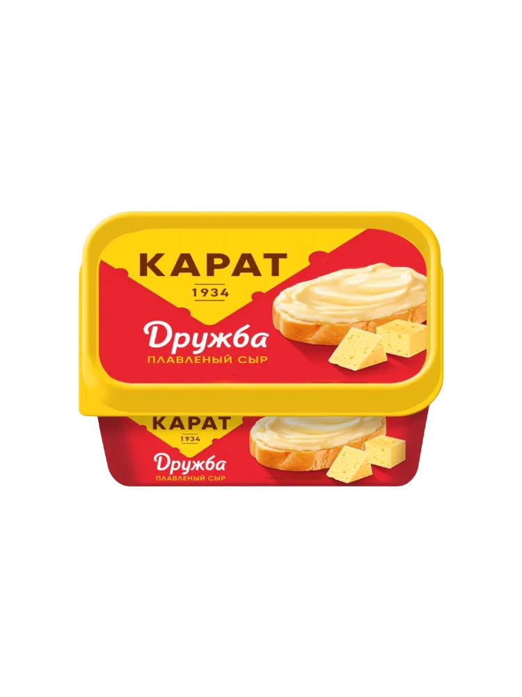 СЫР ПЛАВЛ КАРАТ ДРУЖБА 200Г45%