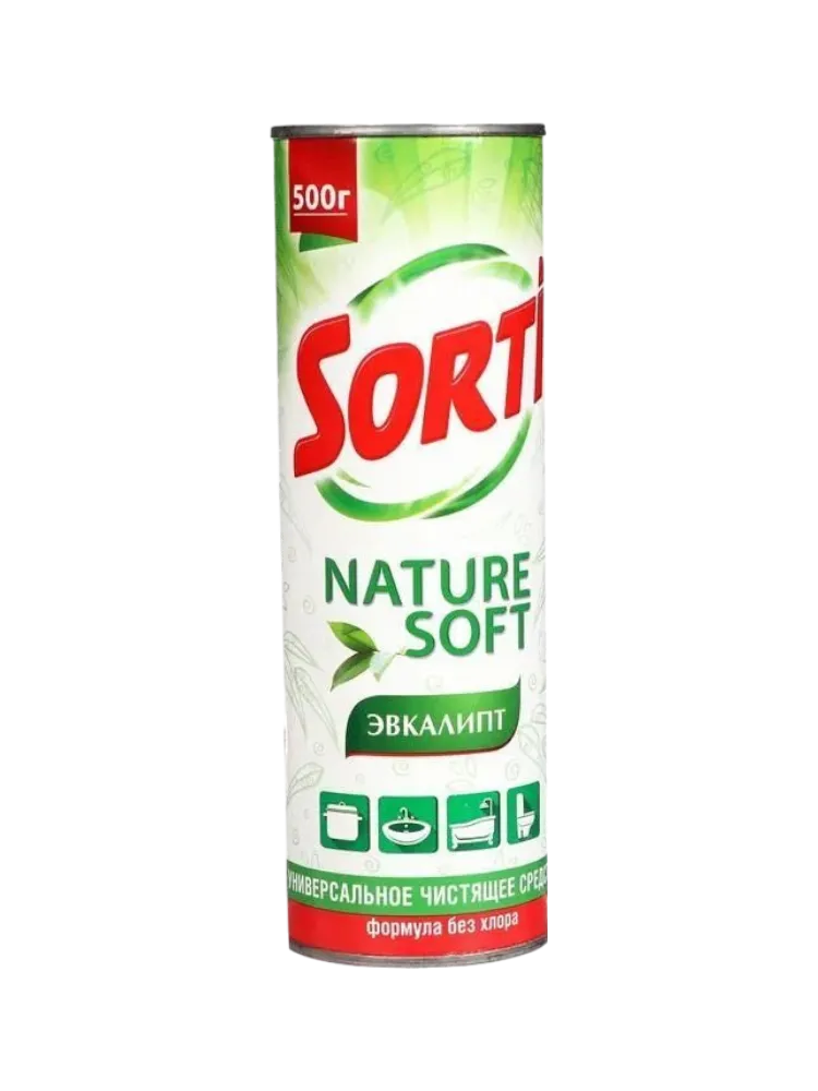 ЧИСТ СР-ВО SORTI 500Г ЭВКАЛИПТ(24)