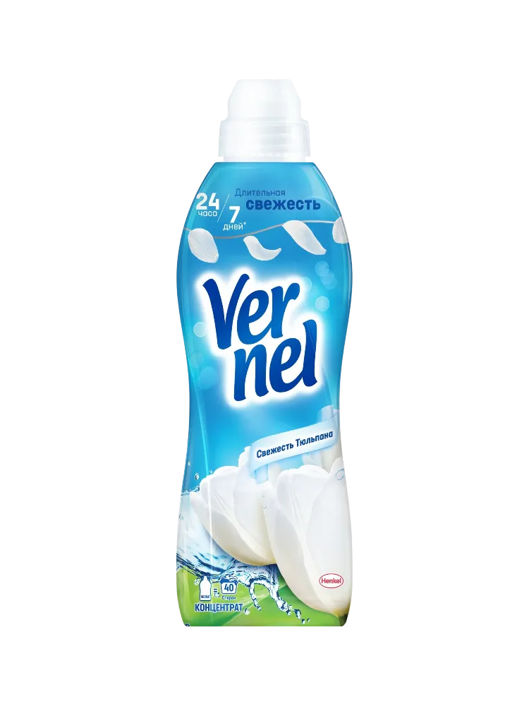КОНДИЦИОНЕР VERNEL 960МЛ СВЕЖЕСТЬ ТЮЛЬПАНА(12)