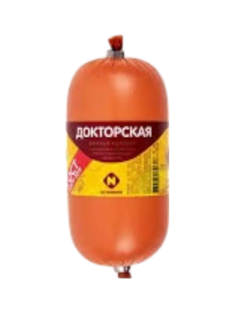 КОЛБАСА ОСТАНКИНО ДОКТОРСКАЯ 400Г ВАР ГОСТ
