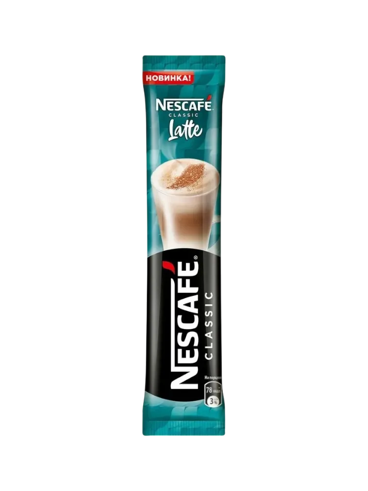 КОФЕ NESCAFE 3В1 LATTE 18Г