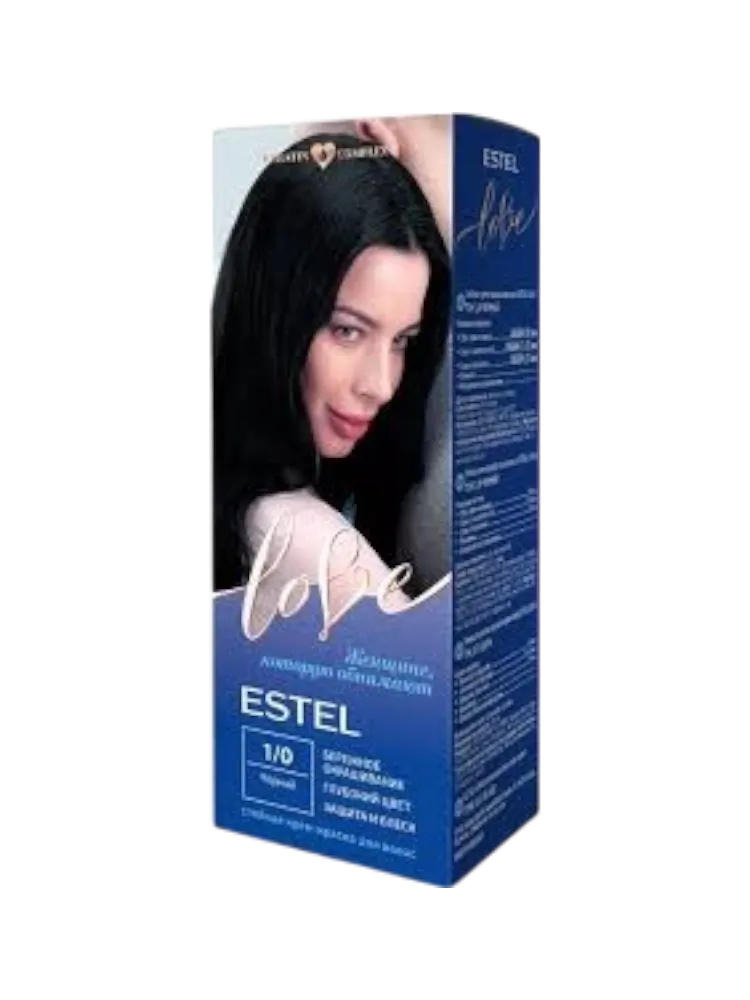 КРАСКА ESTEL LOVE 1/0 ЧЁРНЫЙ(12)