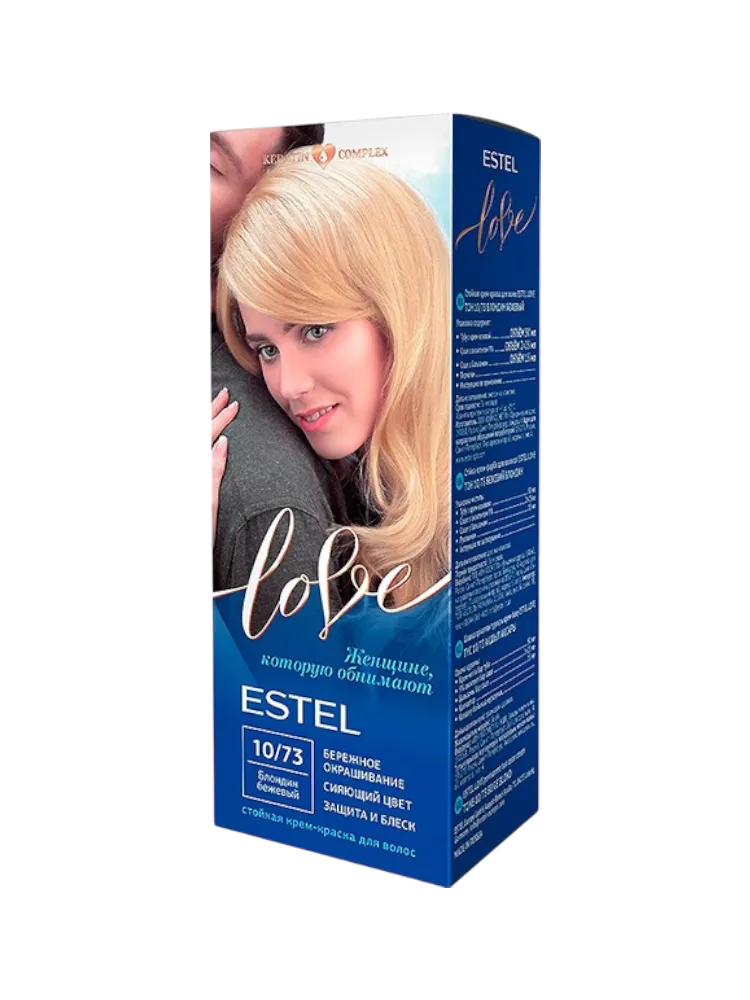 КРАСКА ESTEL LOVE 10/73 БЛОНДИН БЕЖЕВЫЙ(12)