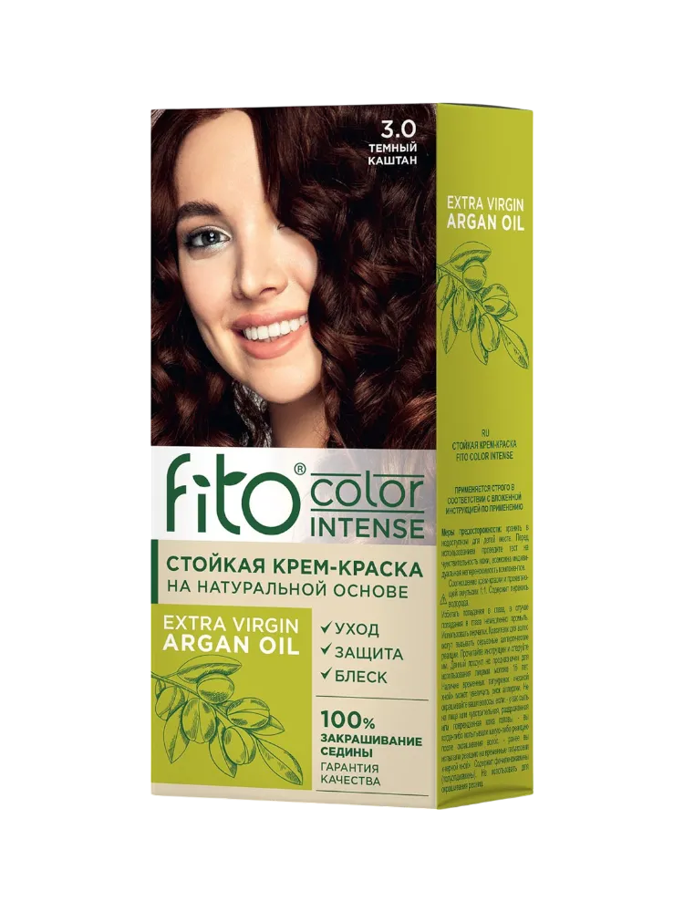 КРАСКА FITO COLOR INTENSE 3.0 ТЕМНЫЙ КАШТАН(17) - фото 1