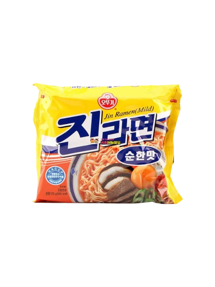 ЛАПША RAMEN 120Г OTTOGI JIN НЕ ОСТРАЯ(30)