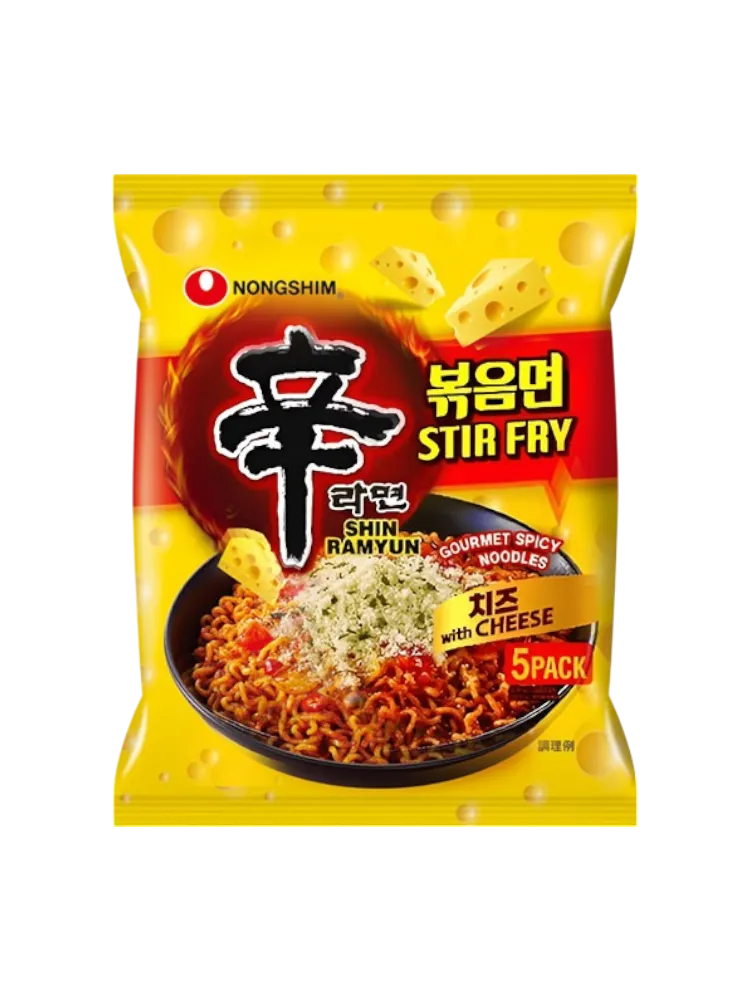 ЛАПША ЖАР ШИН SHIN RAMYUN STIR FRY CЫР 136Г(40)