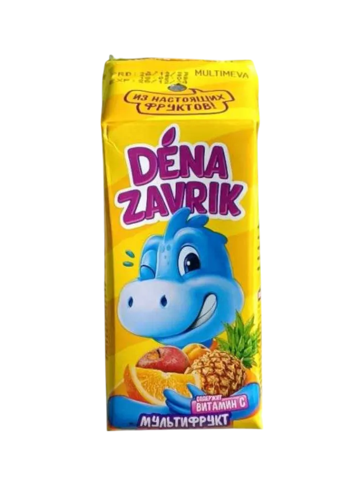 НЕКТАР DENA ZAVRIK МУЛЬТИФРУКТ 0,2Л(24) 