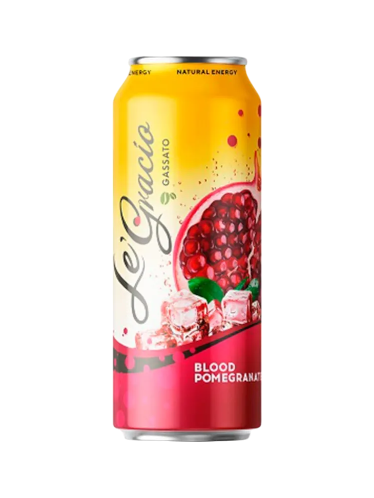 НАПИТОК LE'GRACIO 0.45Л BLOOD POMEGRANATE ГАЗ Ж/Б(12)