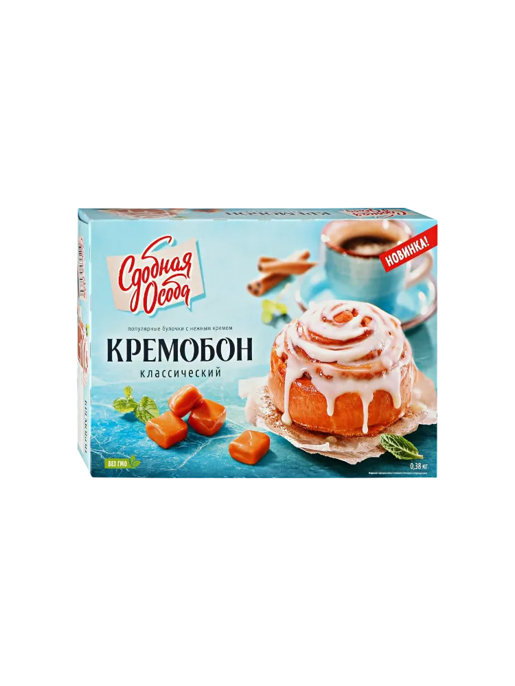 ПИРОГ ЧЕРЕМУШКИ 380Г КРЕМОБОН КЛАССИЧЕСКИЙ(6)