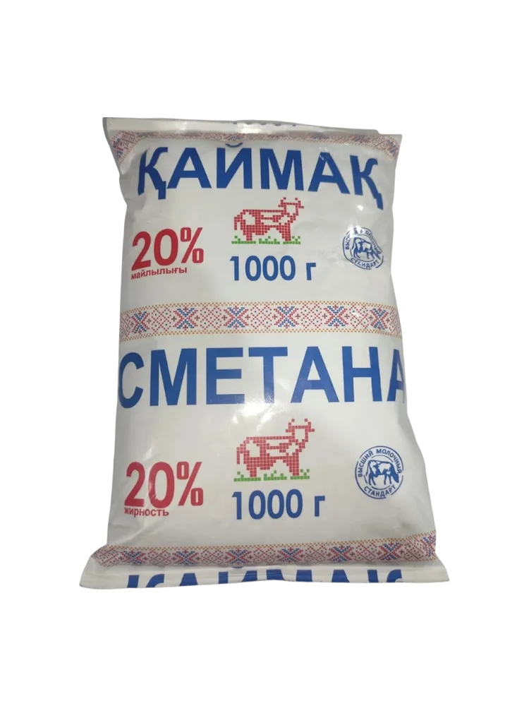 СМЕТАНА ПЕТРОПАВЛОВСКАЯ 20% 1КГ ТФА