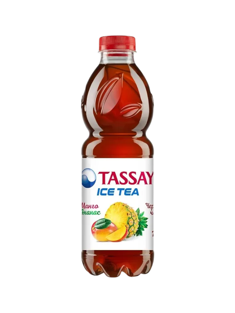 ЧАЙ ХОЛ TASSAY 1Л ЧЕРНЫЙ С О ВКУСОМ МАНГО/АНАНАС(6)
