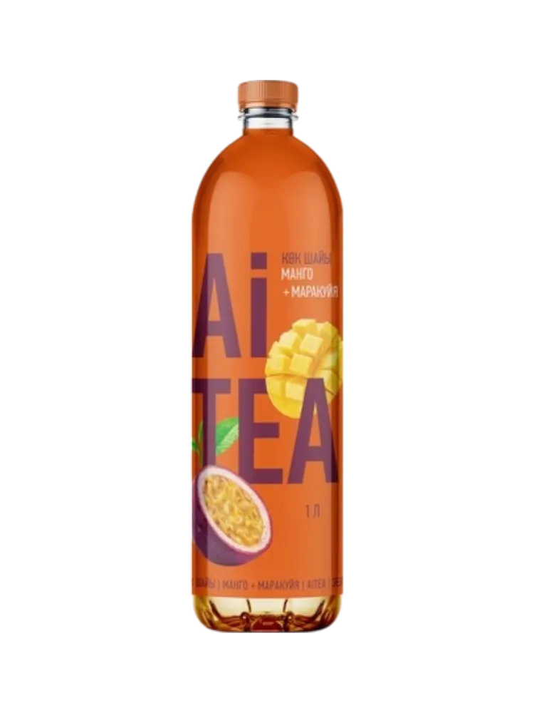 ЧАЙ ХОЛ ЗЕЛЕНЫЙ AI TEA МАНГО МАРАКУЙЯ 1Л ПЭТ 
