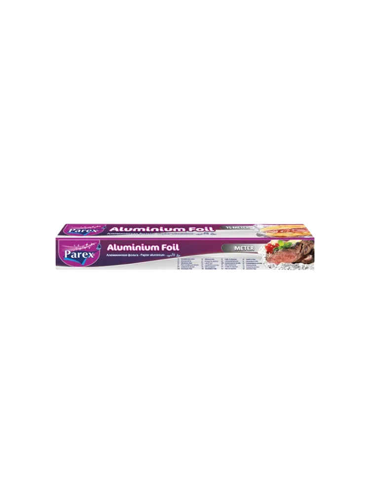 ФОЛЬГА АЛЮМИНИЕВАЯ  PAREX 8М*30СМ(24)
