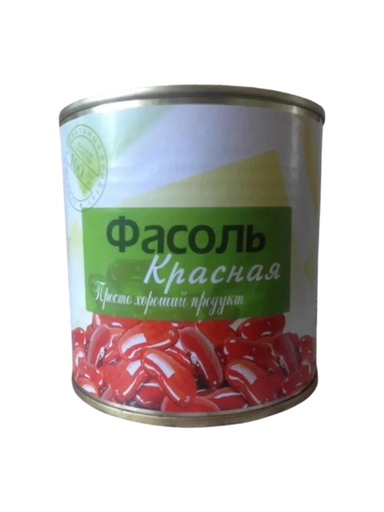 ФАСОЛЬ 400Г КРАСНАЯ НАТУР ГКК ГОСТ Ж/Б(12)