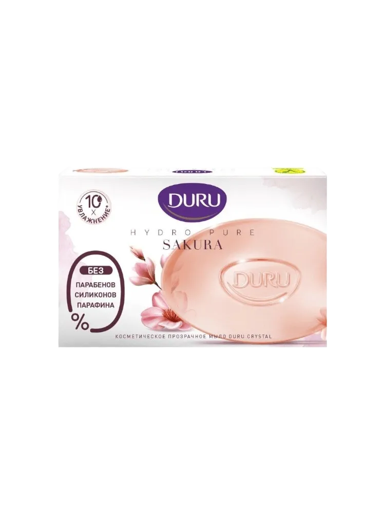 ТУАЛЕТНОЕ МЫЛО DURU HYDRO PURE САКУРА 106ГР(24)