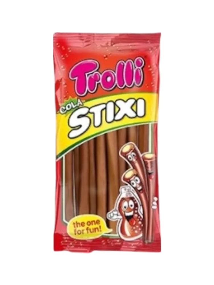 ЖЕВ КОНФЕТЫ TROLLI 85Г COLA STIXI(24)
