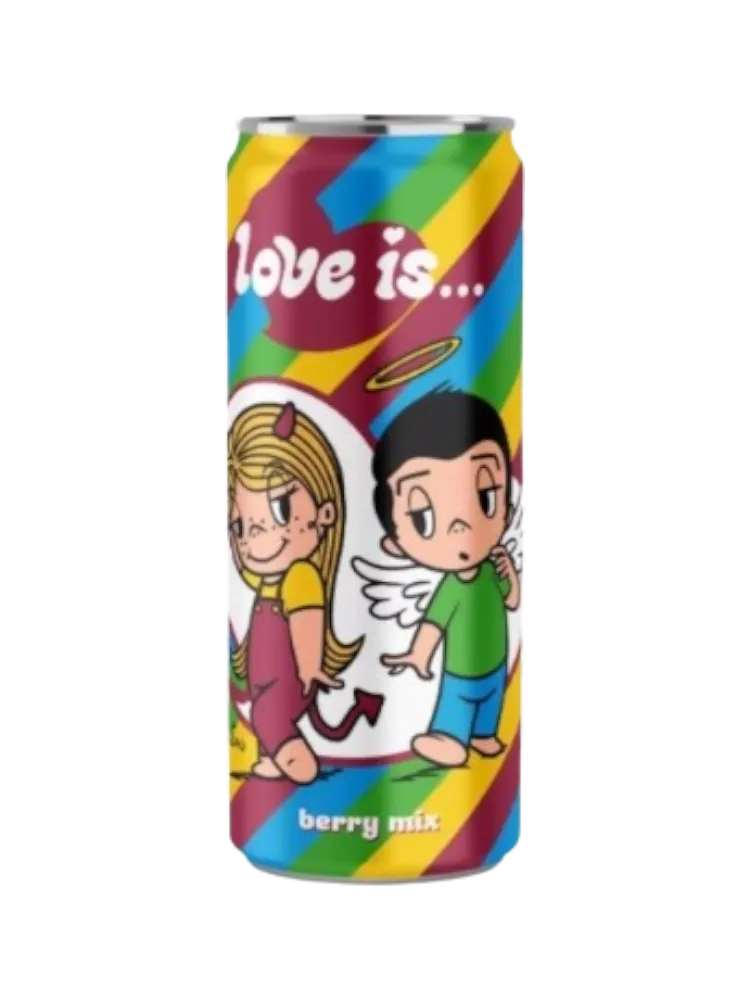 НАПИТОК LOVE IS ЯГОДНЫЙ МИКС 330 МЛ Ж/Б (12)