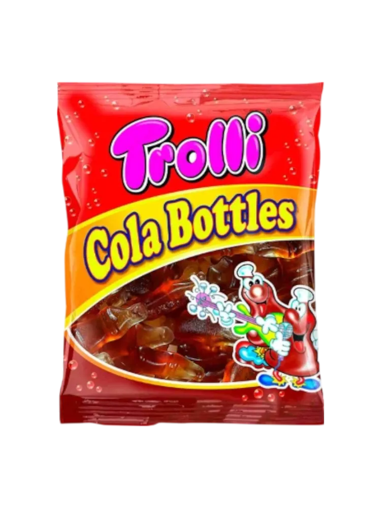 ЖЕВ КОНФЕТЫ TROLLI 100Г COLA BOTTLES(24) - фото 1