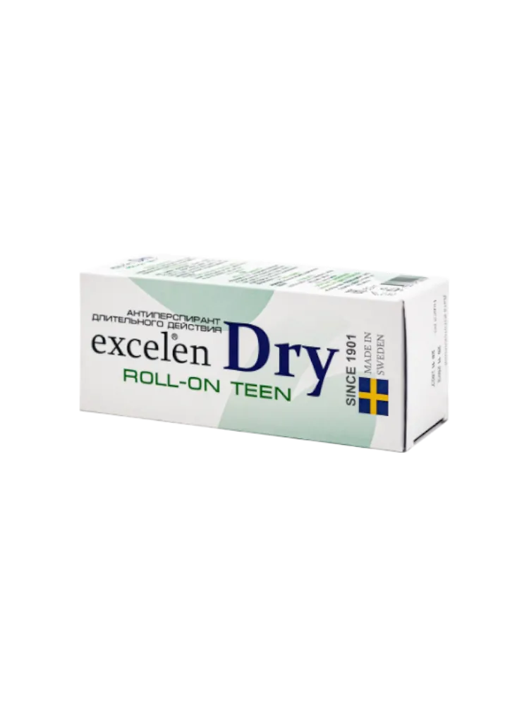 Антиперспирант Excelen Dry Roll-On TEEN 50 мл