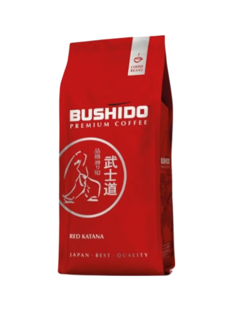 КОФЕ BUSHIDO RED KATANA 227Г ЗЕРНО М/У(12)