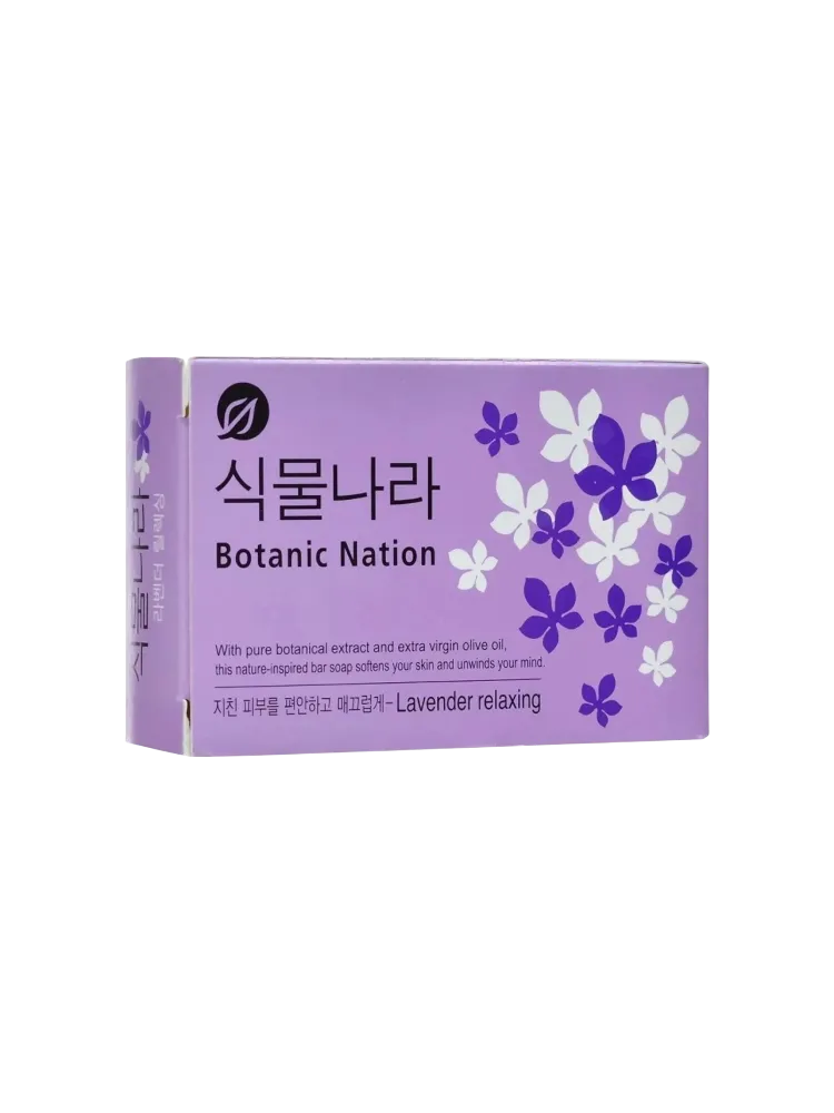 LION Мыло Shingmulnara Soap 100гр Лаванда