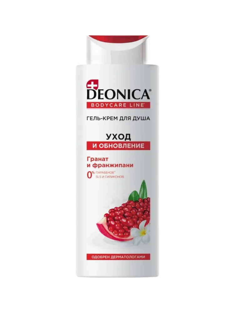 ГЕЛЬ КРЕМ Д/ДУША DEONICA 250МЛ УХОД И ОБНОВЛЕНИЕ(6)
