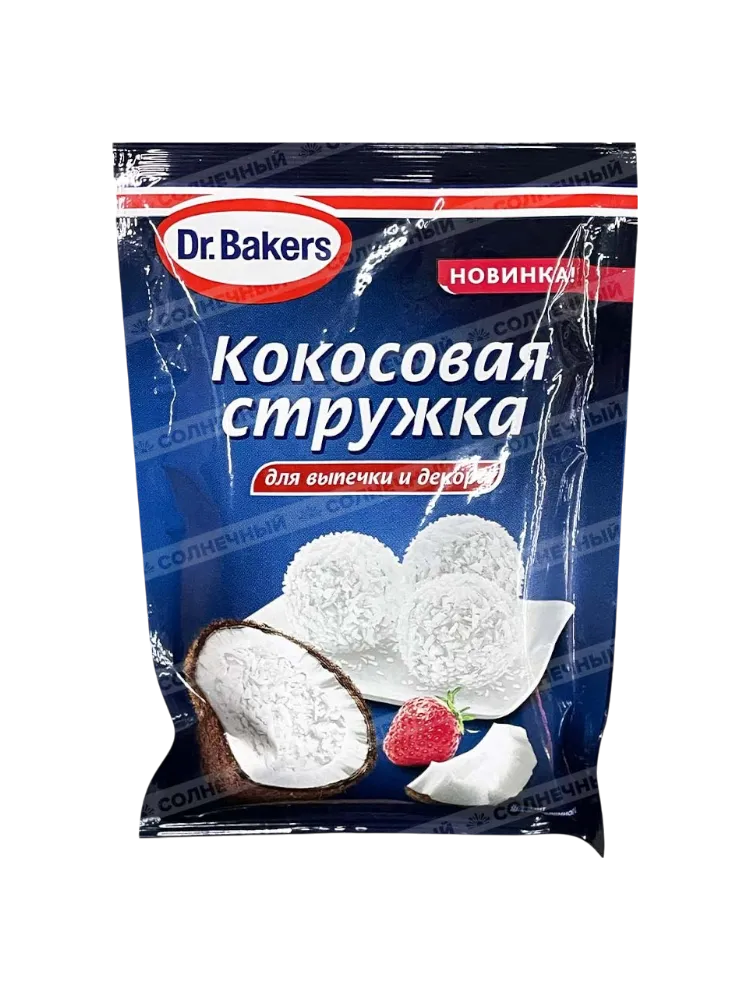 КОКОСОВАЯ СТРУЖКА DR BAKERS 50Г(20) - фото 1
