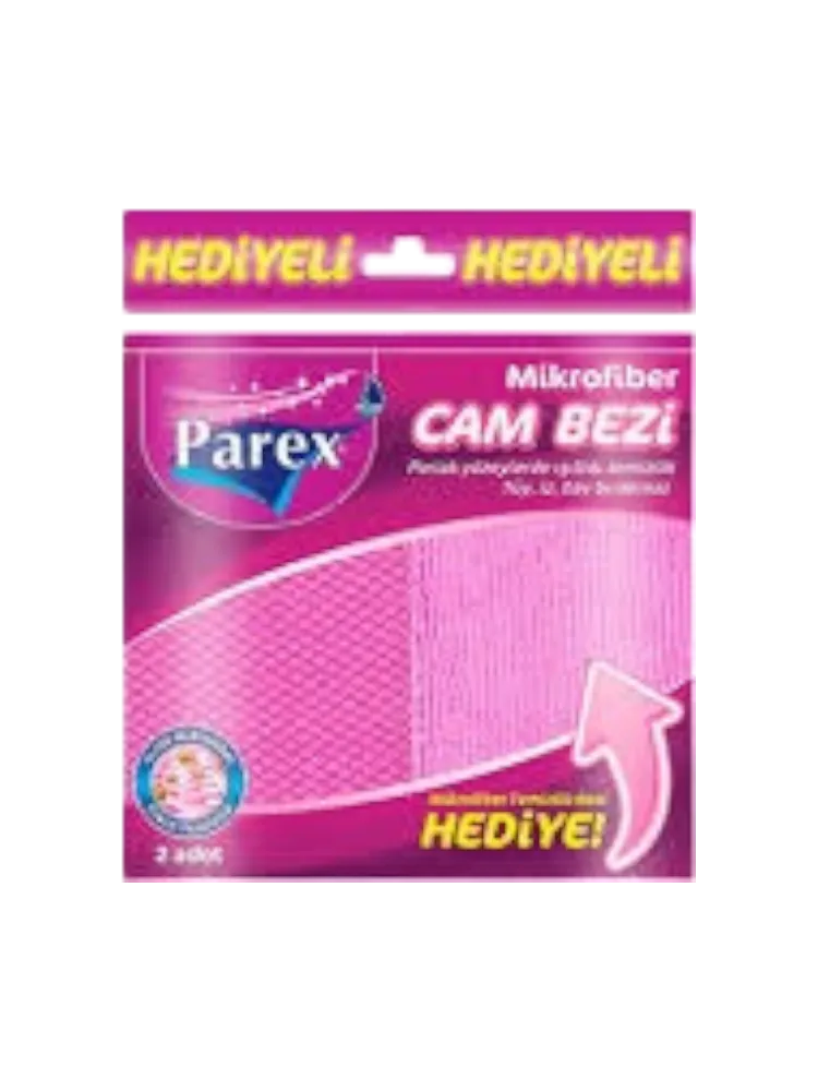 САЛФЕТКИ PAREX МИКРОФИБРА Д/СТЁКОЛ И УБОРКИ(24)