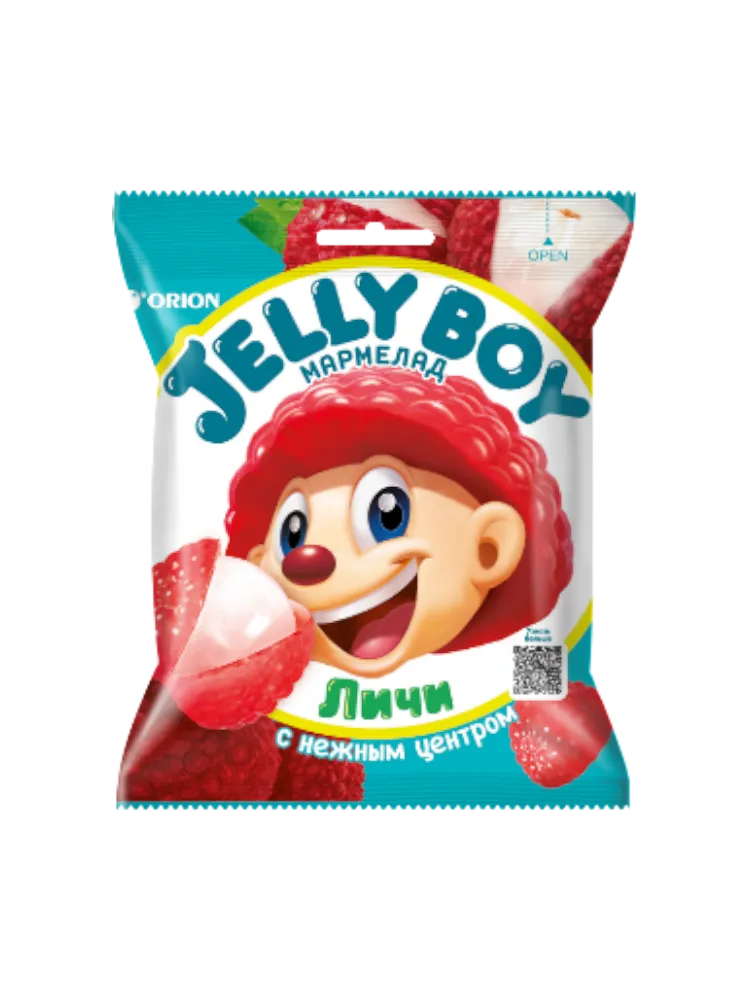 ЖЕВ МАРМЕЛАД JELLY BOY ЛИЧИ ORION 66Г(18)