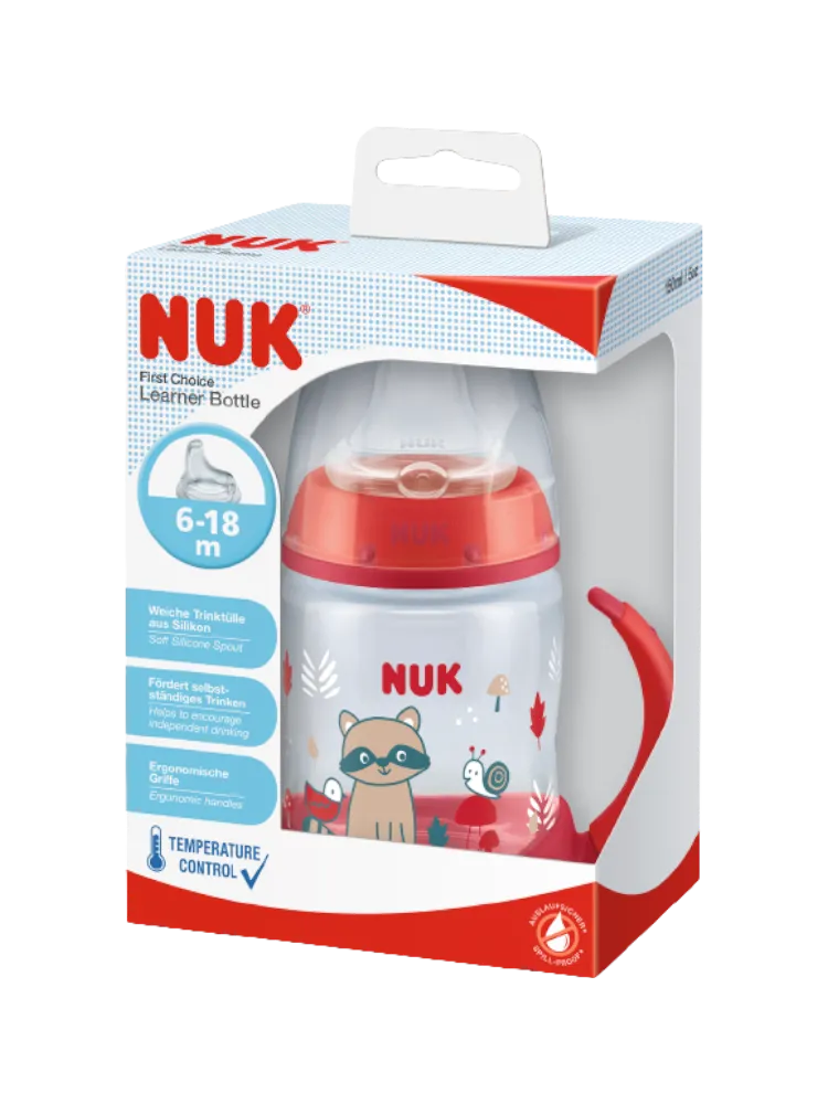 Бутылочка NUK  обуч FC 150 мл ТЕРМ для девочек